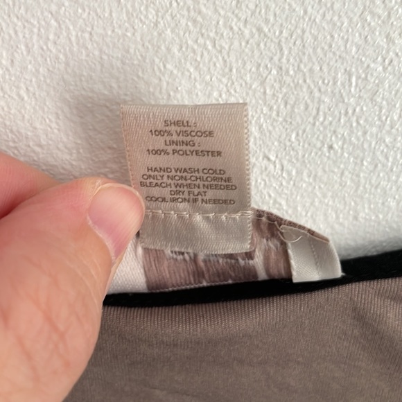 LOFT Polka Dot Drawstring Dress Petite Large - Picture 6 of 9